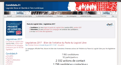Desktop Screenshot of candidats.fr